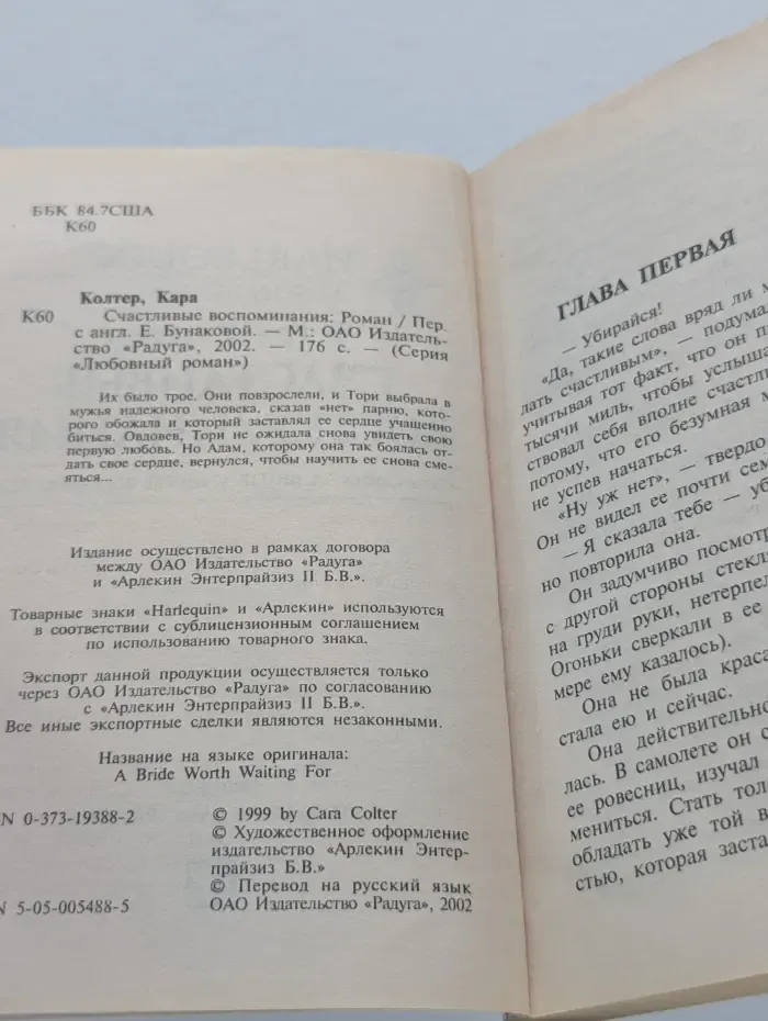 Любовный роман. Счастливые воспоминания