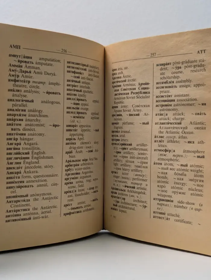 Англо-русский и русско-английский словарь для школьников