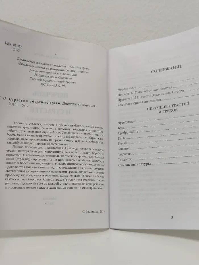 Дневник кающегося