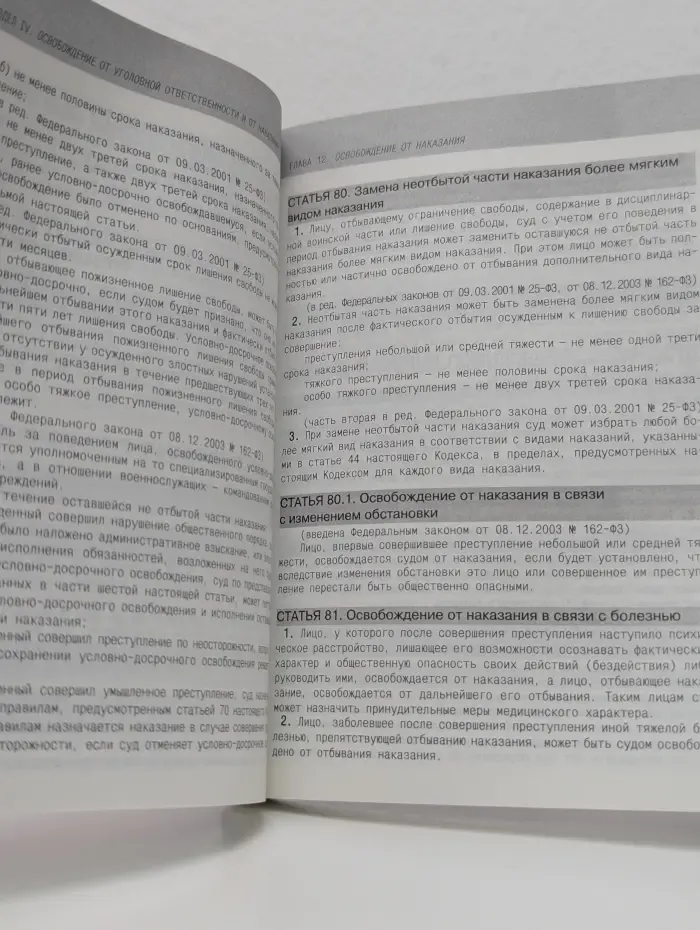 Карманный справочник юриста. Уголовный кодекс Российской Федерации