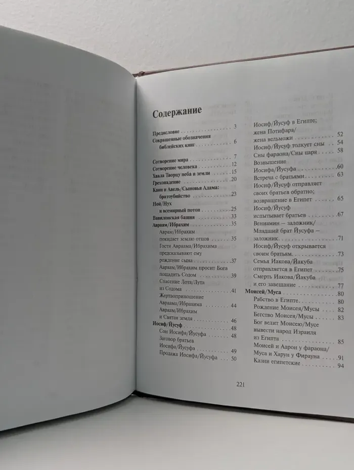 Библия и Коран. Параллельные места