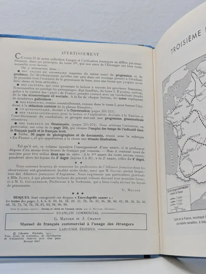 Cours de Langue et de Civilisation Francaises II