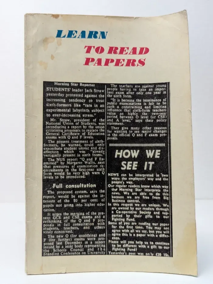 Learn to Read Papers. Пособие по общественно-политической лексике