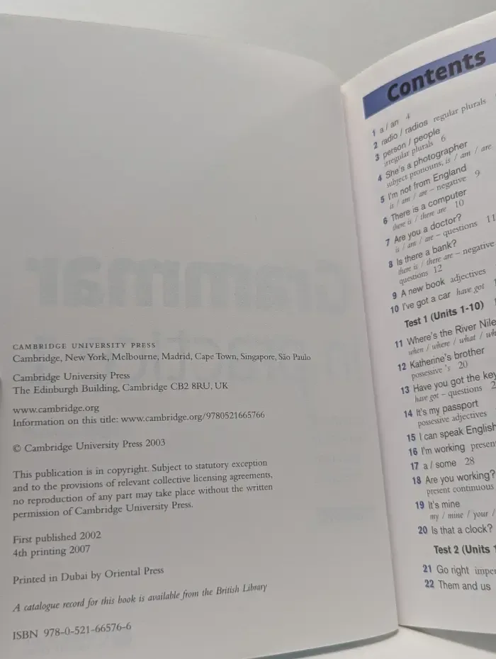 Grammar in Practice 1