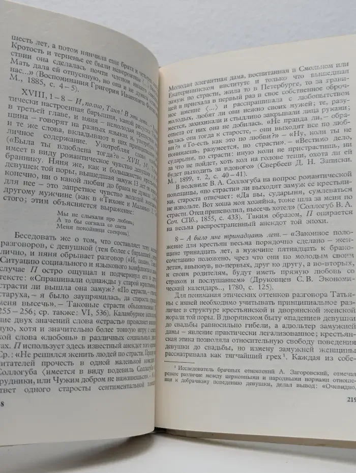 Роман А. С. Пушкина "Евгений Онегин". Комментарий