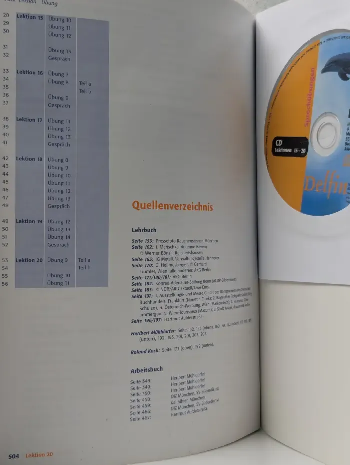 Delfin. Lehrbuch + Arbeitsbuch. Teil 3