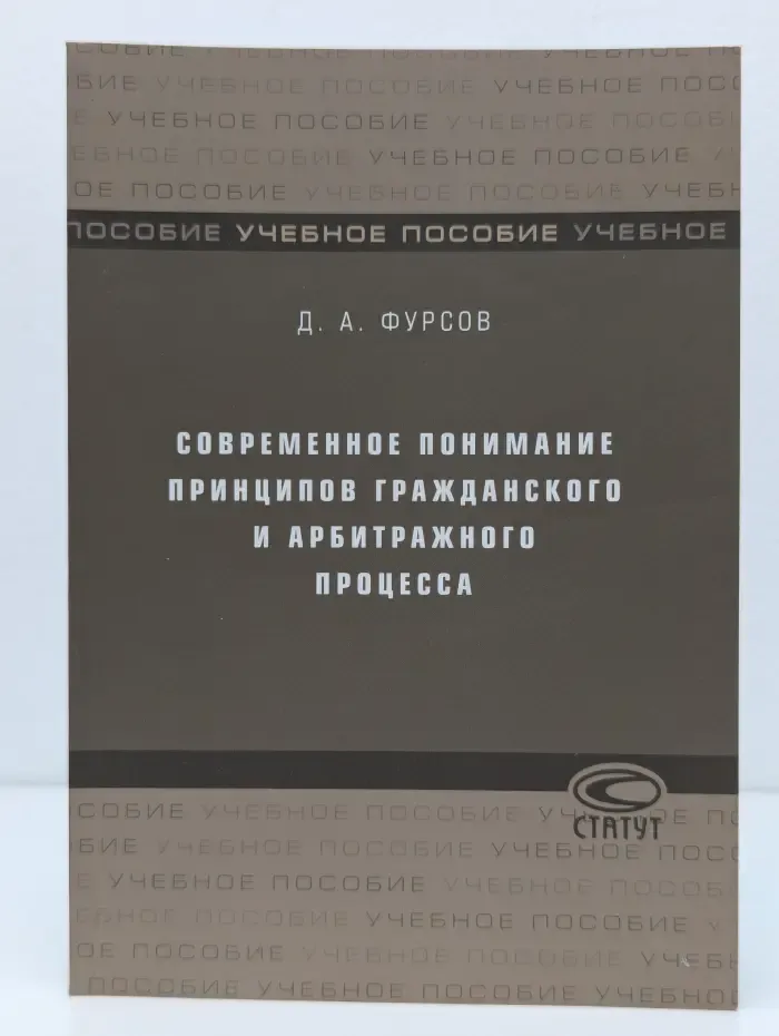 Современное понимание принципов гражданского и арбитражного процесса