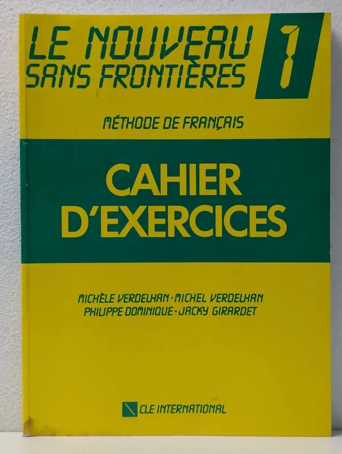 Le Nouveau Sans Frontieres 1 Cahier d'exercices