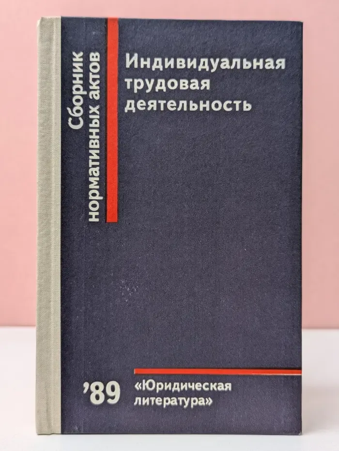 Индивидуальная трудовая деятельность