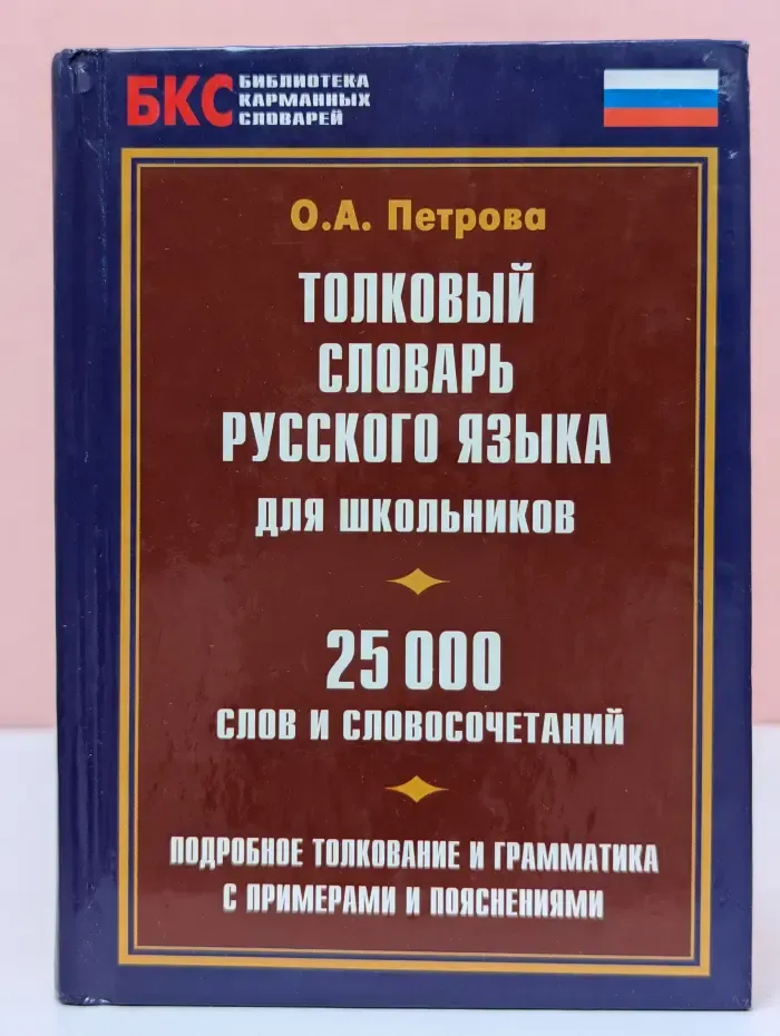 Библиотека карманных словарей. Толковый словарь русского языка для школьников. 25000 слов и словосочетаний