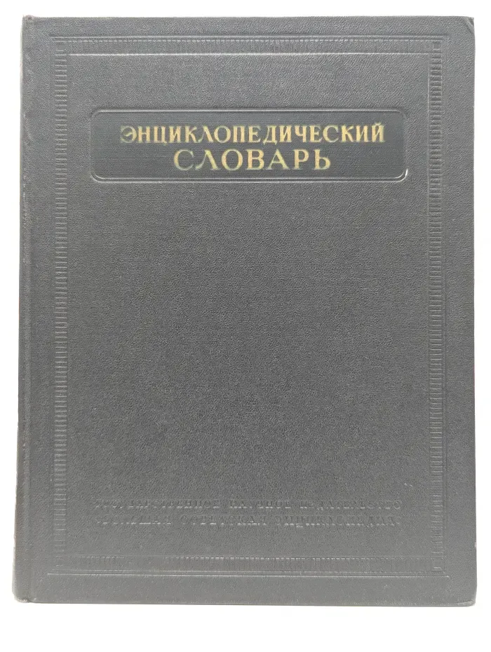 Энциклопедический словарь. Том 1. А-Й