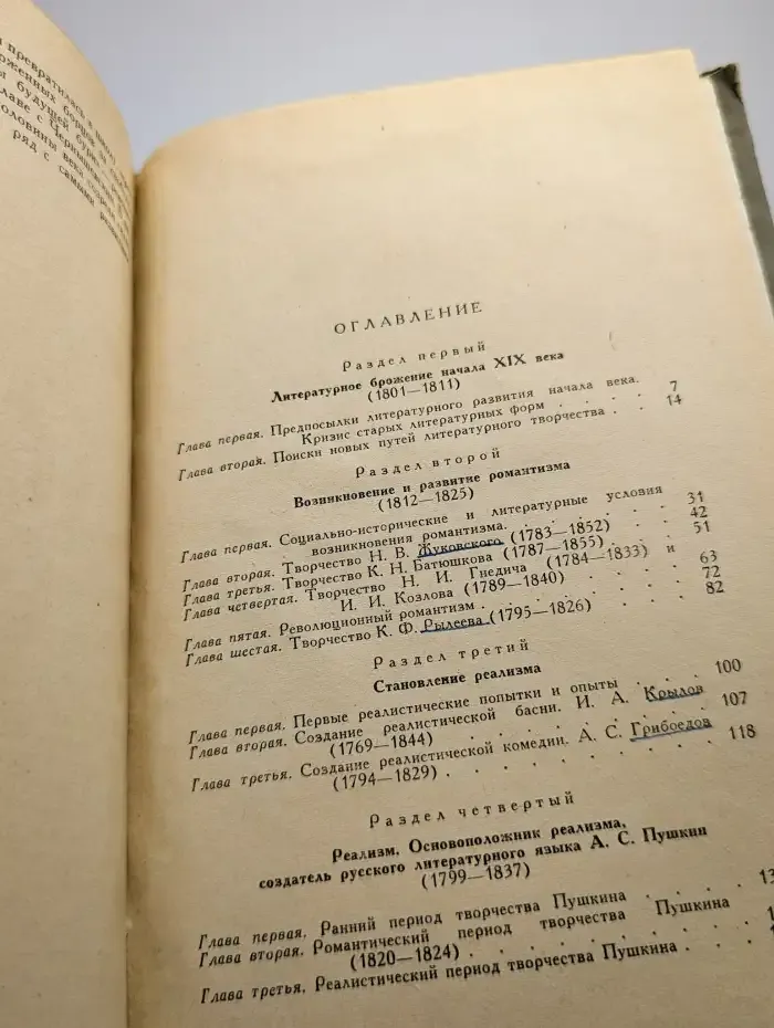 История русской литературы XIX века