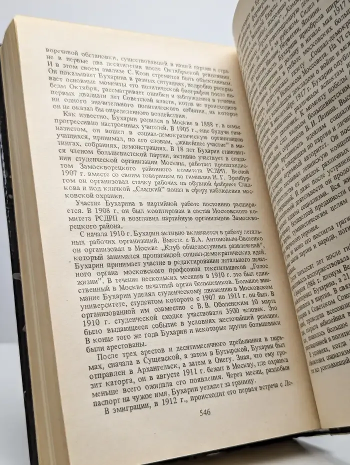 Бухарин. Политическая биография 1888-1938