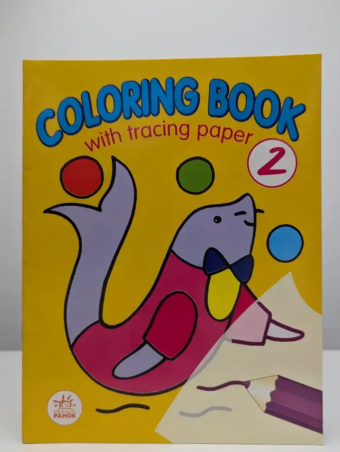 Coloring book with tracing paper. Book 2