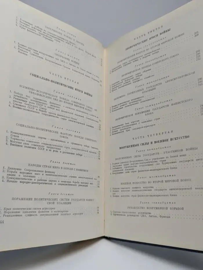 Вторая Мировая война. Итоги и уроки