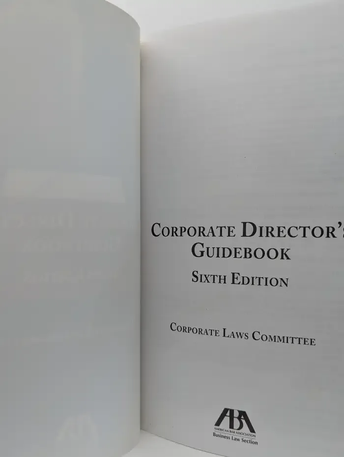 Corporate Director's Guidebook. Руководство корпоративного директора