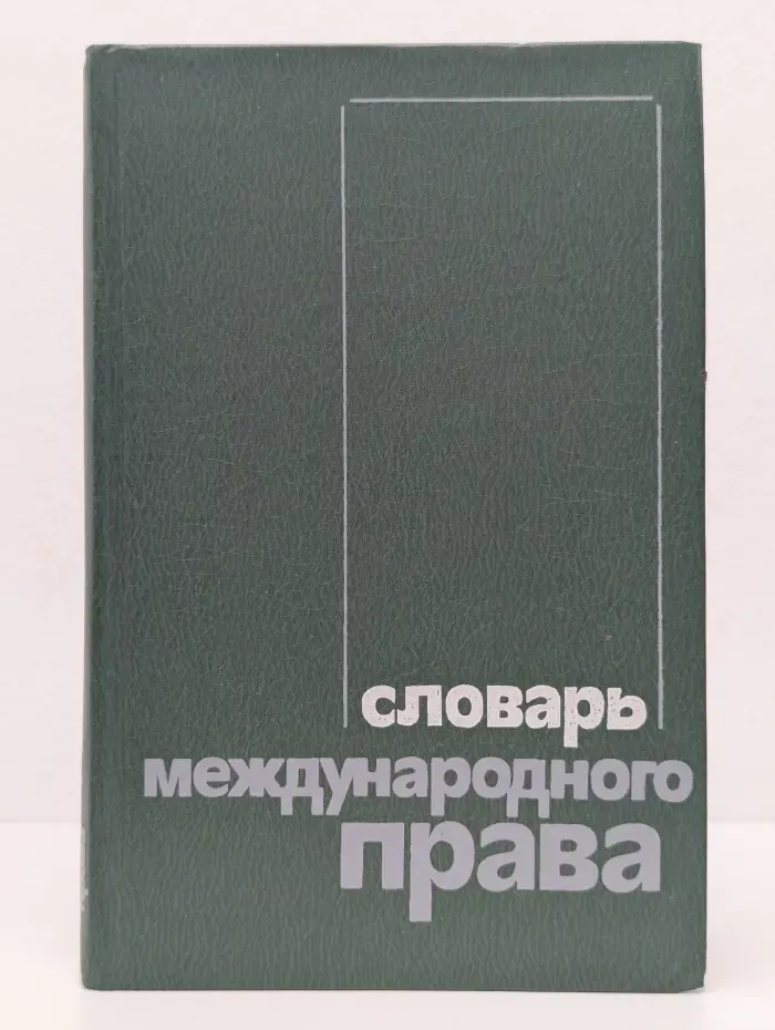Словарь международного права