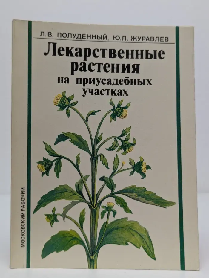 Лекарственные растения на приусадебных участках